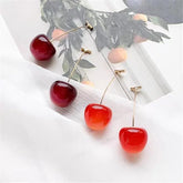 Elegant Cherry Dangle Earrings – Each